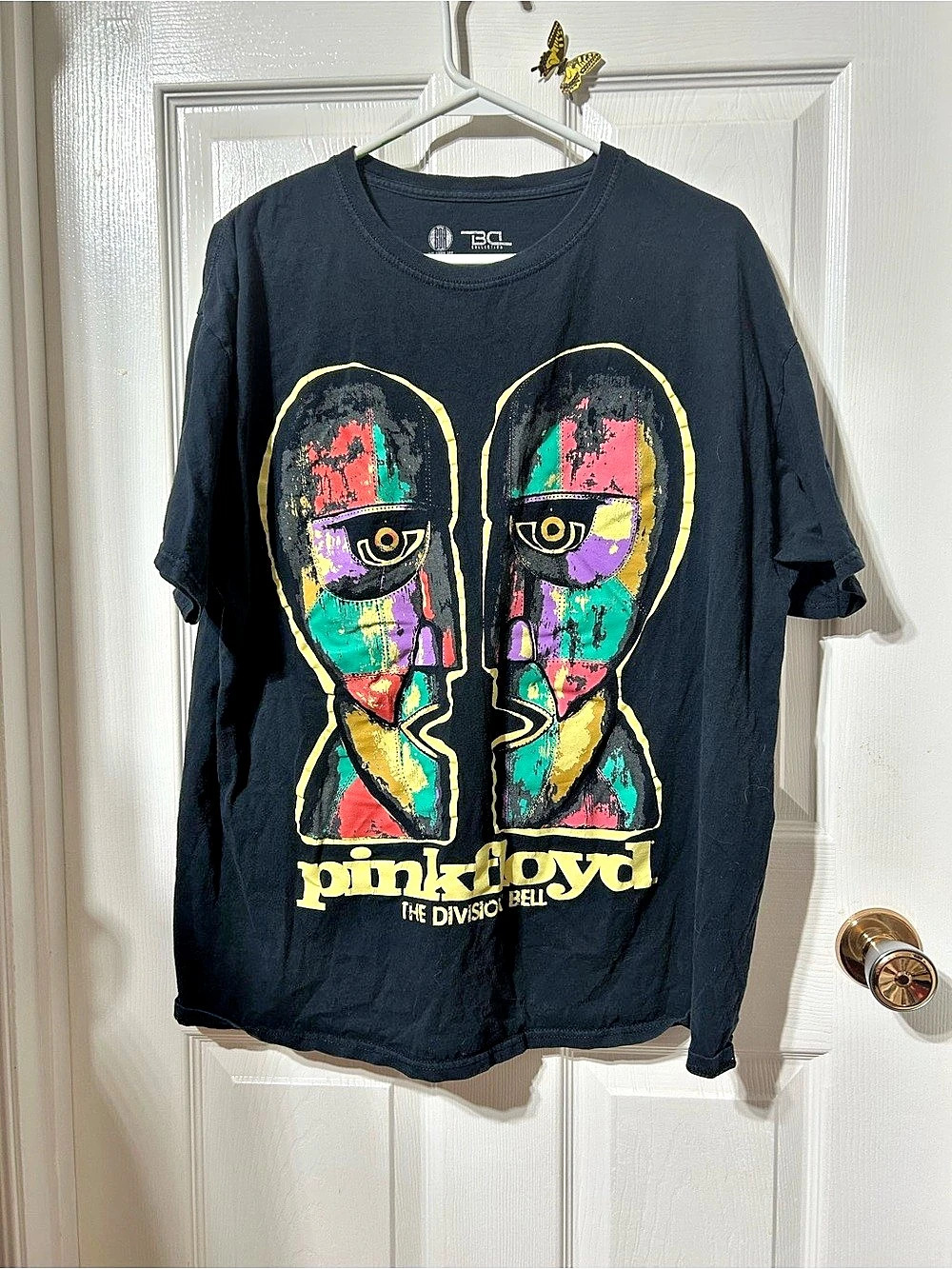 Get Down Art Pink Floyd The Division Bell graphic T-shirt Graphic T-Shirt in Bla